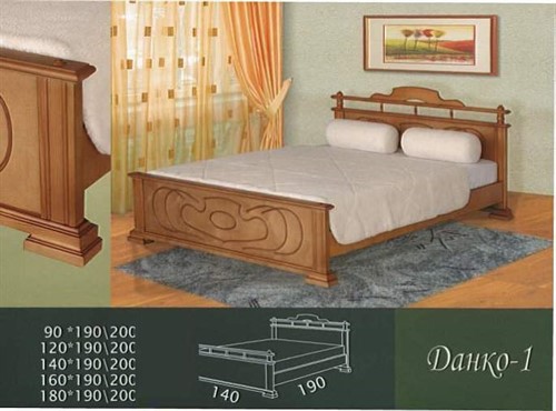 Кровать Данко 1 - фото 124390