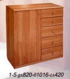 Комод Михаил 1-5 - фото 124501