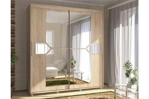 Шкаф-купе Комфорт 12 двухдверный Калейдоскоп 2 - фото 137951