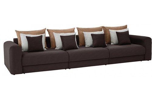 Диван Мэдисон Макси Люкс Plush Brown - фото 140451