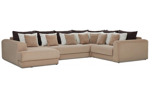 Диван модульный Мэдисон Люкс Plush Beige - фото 141051