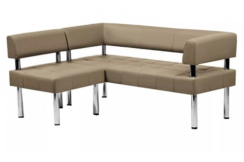 Диван офисный Бизнес 225х78 Beige модульный - фото 143967