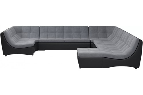Диван модульный Монреаль-10 Plush Grafit - фото 145287