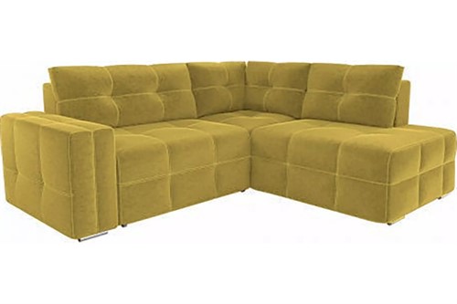 Диван модульный угловой Леос Plush Yellow - фото 145368
