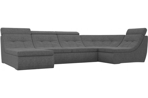 Диван модульный Холидей Люкс-П Сountry Grey дельфин - фото 145720