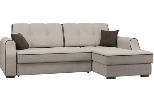 Диван угловой Оскар Plush Beige - фото 147155