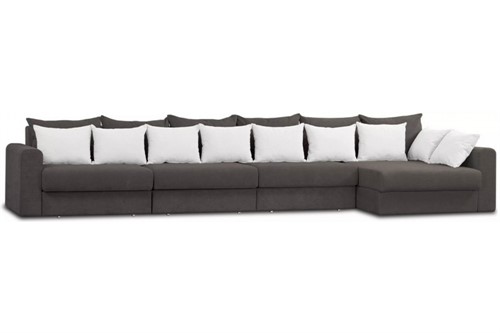Диван угловой Модена-6 Plush Brown-2 - фото 150730
