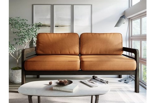 Диван Бергер Б  textile венге orange - фото 153710