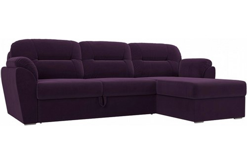 Диван угловой Бостон Plush Violet - фото 155915