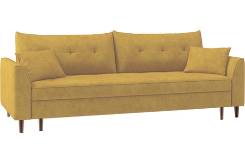 Диван Скандия Plush Yellow - фото 171994