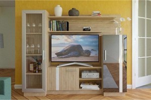 Стенка Эрика 3 глянцевый МДФ