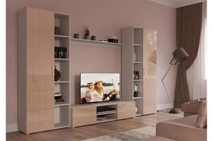 Стенка Bello дизайн 16 глянцевый МДФ