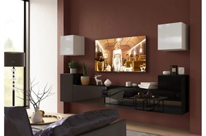 Стенка Bello дизайн 20 глянцевый МДФ