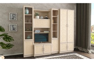 Стенка Афина 10 экокожа