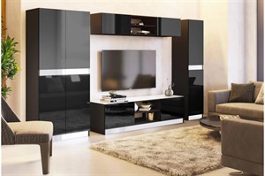 Стенка Эвита Black