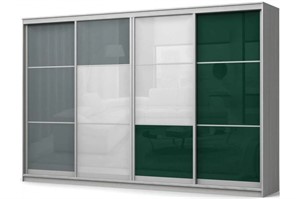 Шкаф-купе Фараон 6 Gray/White/Green