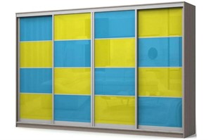 Шкаф-купе Фараон 5 Blue/Yellow