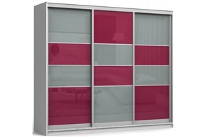 Шкаф-купе Колизей 12 Gray/Red