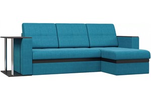 Диван угловой Атланта Blue со столиком