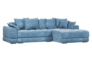 Диван угловой Стиль (Модерн, Nordkisa) Blue