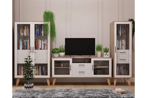 Стенка модульная Саланж 1 БЕСТО Икеа (IKEA)