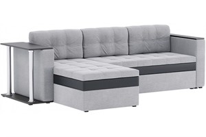 Диван угловой Атланта Сountry Light Grey со столиком