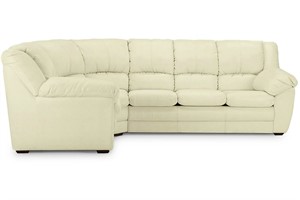 Диван угловой Оберон Style 3 кожаный