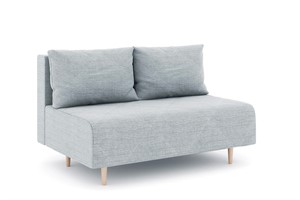 Диван прямой Милли Дрим Light Grey Мини без подлокотников
