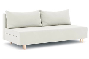 Диван прямой Смайл Beige без подлокотников