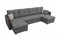 Диван угловой Валенсия-П Grey - фото 127612