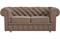 Диван Честер Plush Coffee - фото 127699