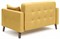 Диван Этро-2 Люкс Yellow - фото 128427