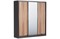 Шкаф-купе Корсика 240 трехдверный с зеркалом 1 - фото 136328