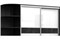 Шкаф-купе Боско 1 Black/White - фото 137385