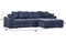 Диван угловой Стиль (Модерн, Nordkisa) Нави - фото 139540