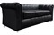 Диван Брайтон-3 (Честер-3) Black - фото 139646