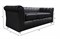 Диван Брайтон-3 (Честер-3) Black - фото 139649