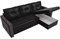 Диван угловой Валенсия Black - фото 140890