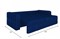 Диван Денди (Клэр) Plush Blue - фото 142037
