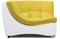 Диван модульный Монреаль-1 Plush Yellow пума - фото 142415