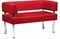 Диван офисный Бизнес 100х80 Red - фото 143109