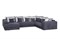 Диван модульный Мэдисон Люкс Plush Grafit - фото 143239