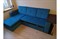 Диван угловой Атланта Blue со столиком - фото 143525