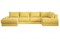 Диван угловой Ариети-П Plush Sunny - фото 143832