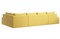 Диван угловой Ариети-П Plush Sunny - фото 143834