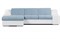 Диван угловой Чикаго Light Blue - фото 144644