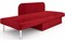 Диван Алиса Plush Red - фото 145128
