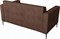 Диван Ник Brown нераскладной - фото 145409