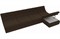 Диван модульный Монреаль Вельвет Brown дельфин - фото 146070