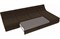 Диван модульный Монреаль Вельвет Brown дельфин - фото 146071